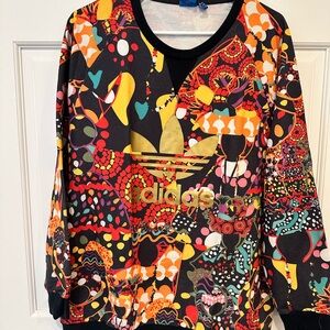 Adidas Colorful Graphic Sweatshirt